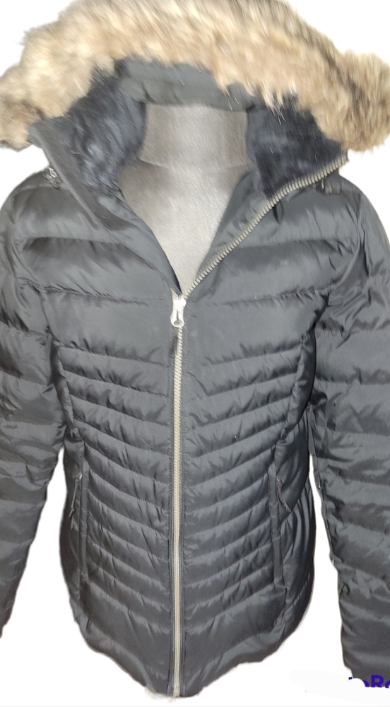 Cabela's 4Most Down Removable Faux Fur Hood Parka Classic Fit Puffer Coat sz S